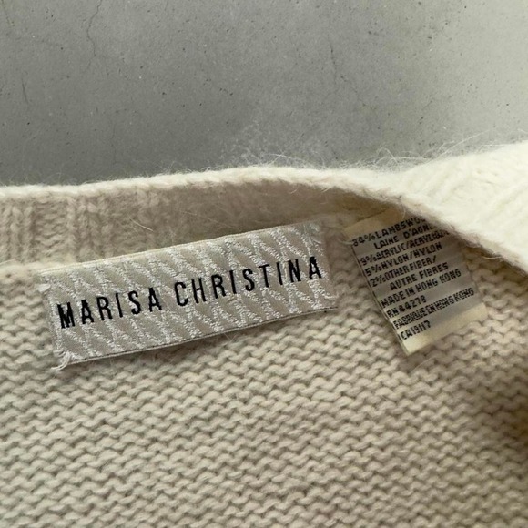 Vintage 90s women's pattern cardigan sweater - Picture 2 of 6